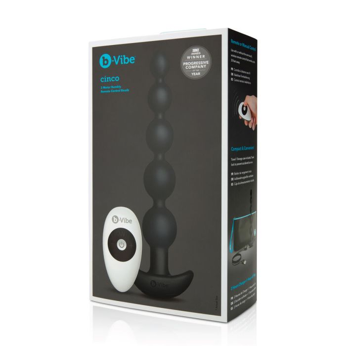 Bolas Anales Negras B-Vibe 9516