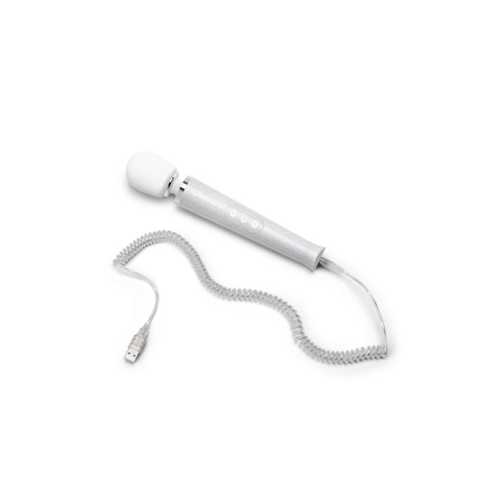 Vibrador Le Wand All That Glimmers Set Blanco 9