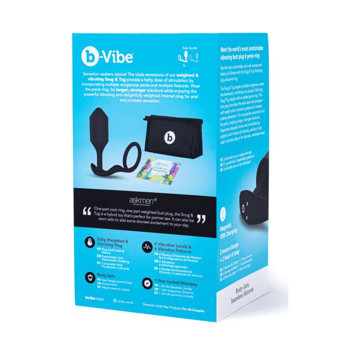 Plug Anal B-Vibe Vibrating Snug XL 1