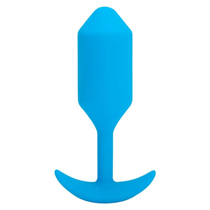 Plug Anal B-Vibe Vibrating Snug 3 Azul (3,7 x 13,8 x 1 cm) 7