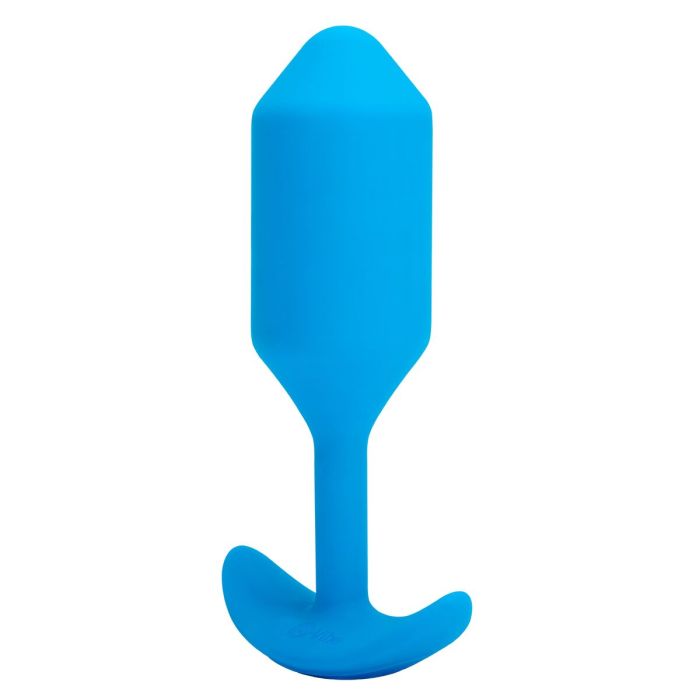 Plug Anal B-Vibe Vibrating Snug 3 Azul (3,7 x 13,8 x 1 cm) 6