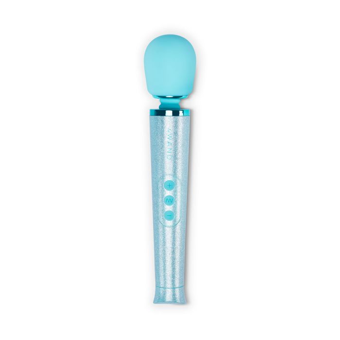 Vibrador Le Wand All That Glimmers Set Azul Pastel 17