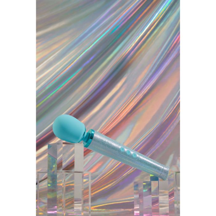 Vibrador Le Wand All That Glimmers Set Azul Pastel 16