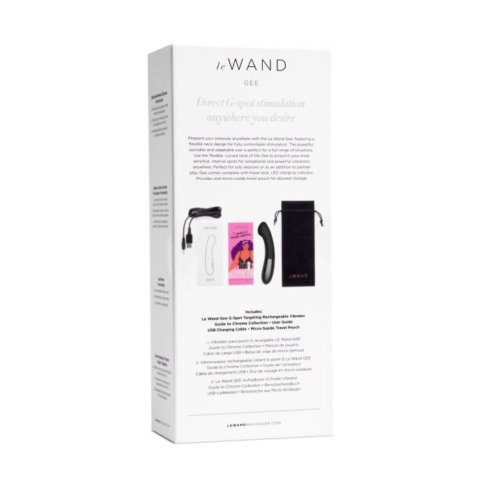 Vibrador Punto G Le Wand Negro 5