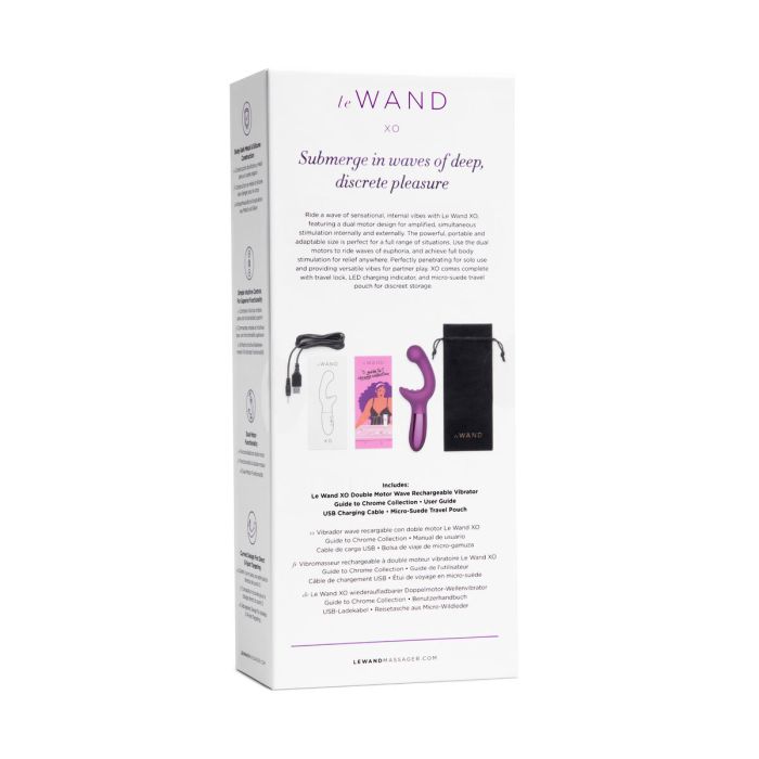 Vibrador Punto G Le Wand Xo Morado 2