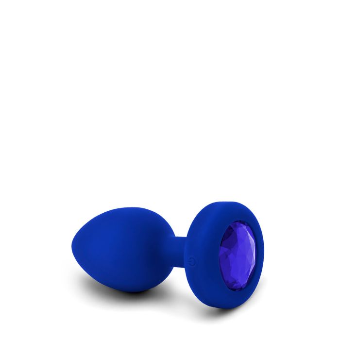 Vibrador B-Vibe Vibrating Jewel Azul marino L/XL 18