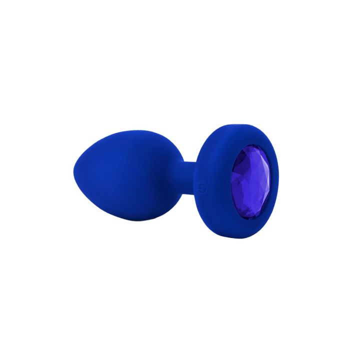 Vibrador B-Vibe Vibrating Jewel Azul marino L/XL 16