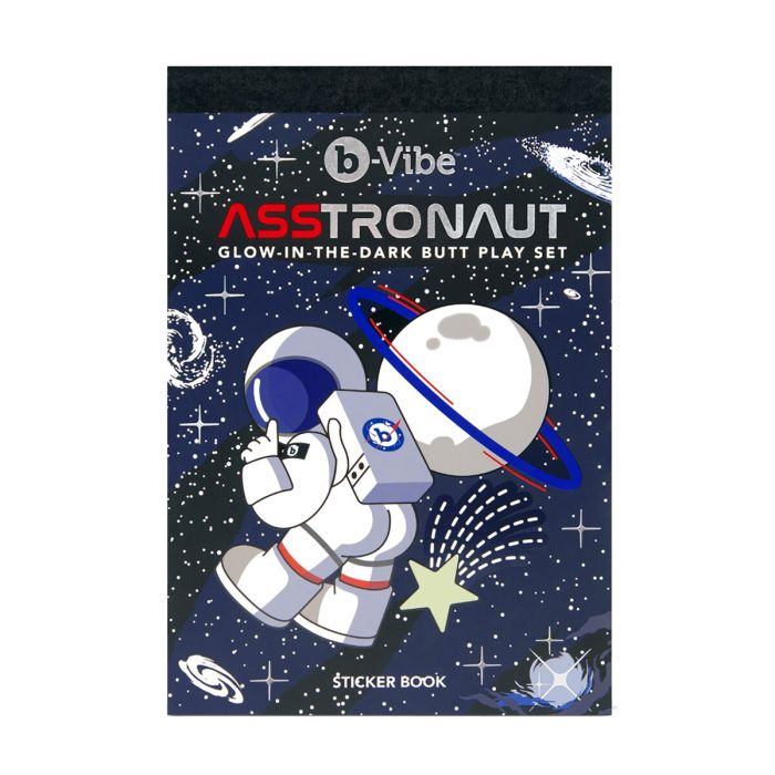 Set Erótico Anal Training B-Vibe ASStronaut Glow-in-the-Dark 5