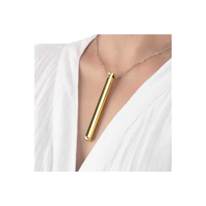 Bala Vibradora Le Wand Necklace Colgante Dorado 15