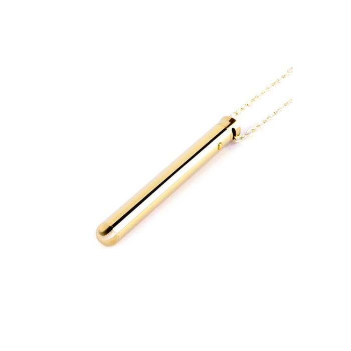 Bala Vibradora Le Wand Necklace Colgante Dorado 11