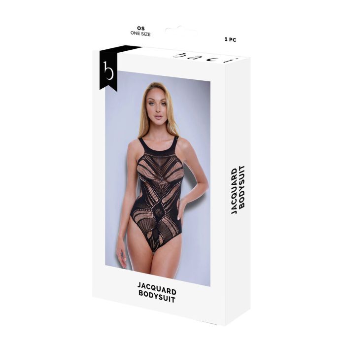 Body Baci Lingerie Negro Talla única 1