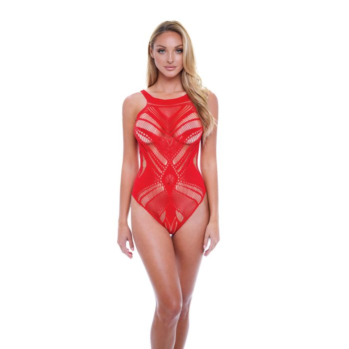 Body Baci Lingerie Rojo Talla única