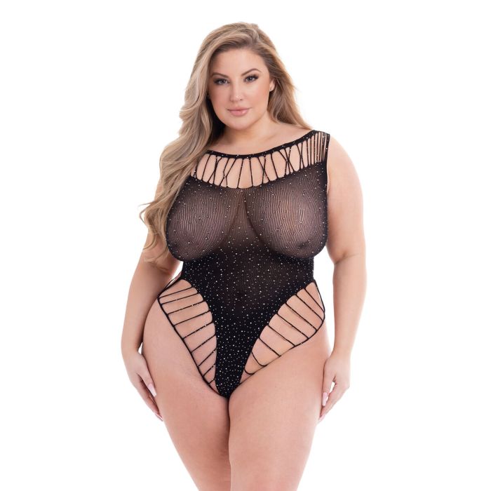 Body Baci Lingerie Negro Queen size