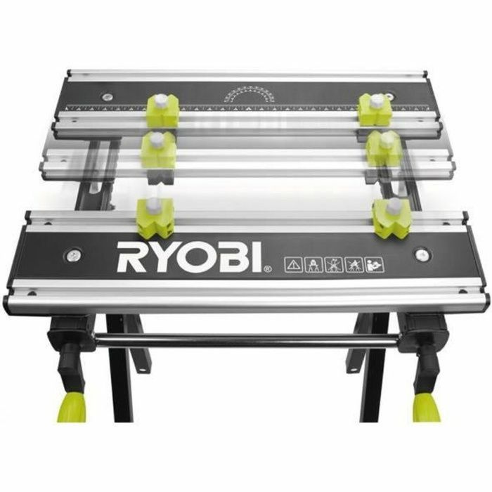 Mesa de trabajo Ryobi RWB03 Plegable Ajustable Orientable 3
