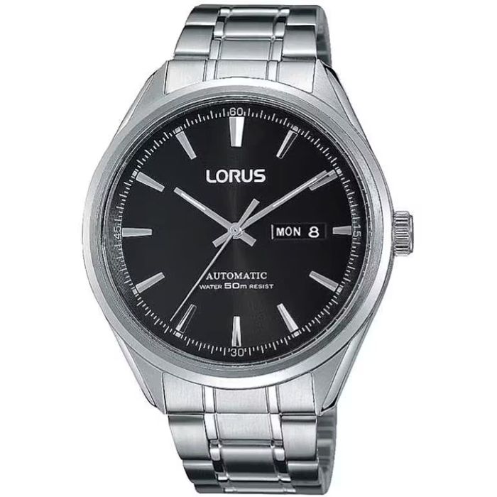 Reloj Hombre Lorus RL435AX9 Negro Plateado
