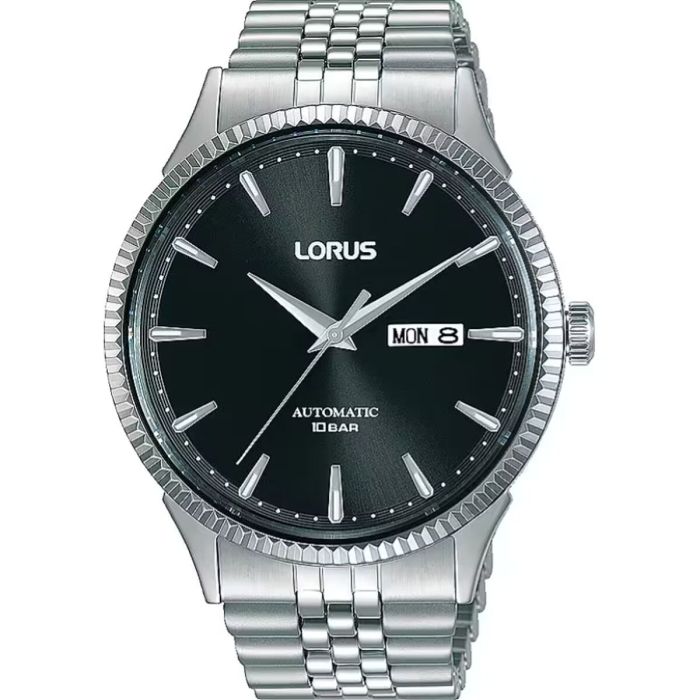 Reloj Hombre Lorus RL471AX9 Negro Plateado