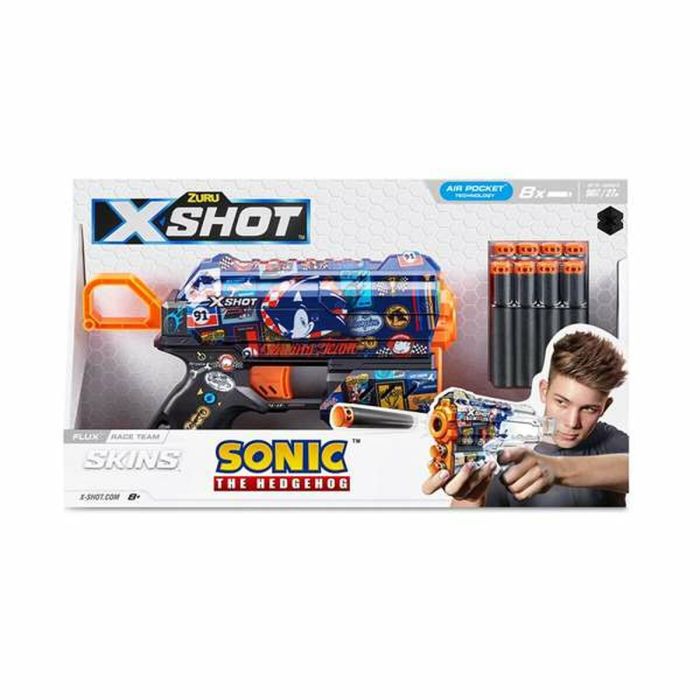 Pistola de Dardos Zuru X-Shot Sonic Skins Flux 18,3 x 32 x 5,3 cm 7
