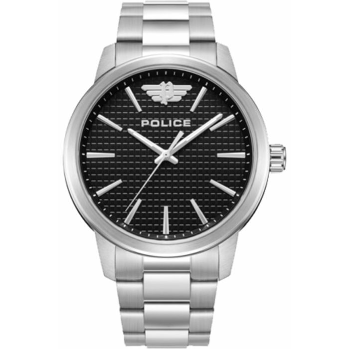 Reloj Hombre Police PEWJG0018402 Negro Plateado