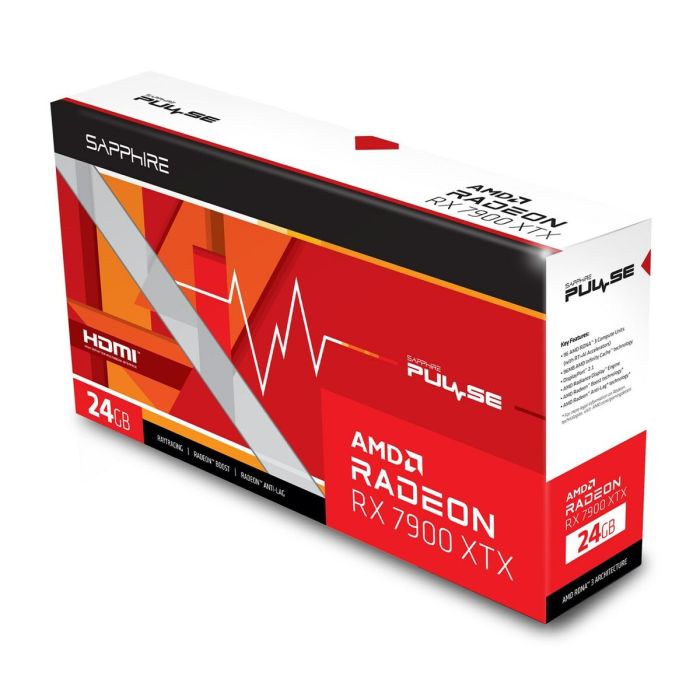 Tarjeta Gráfica Sapphire 11322-02-20G AMD RADEON RX 7900 XTX GDDR6 2