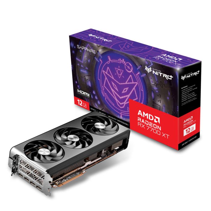 Tarjeta Gráfica Sapphire SAPPHIRE AMD RADEON RX 7700 XT GDDR6 12 GB 4