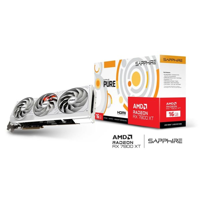Tarjeta Gráfica Sapphire 11330-03-20G AMD RADEON RX 7800 XT 16 GB RAM 1