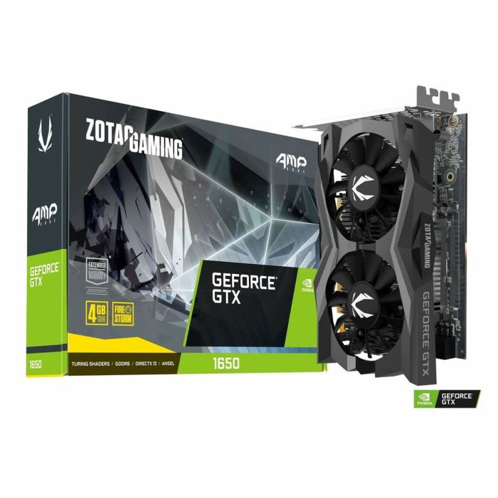 Tarjeta Gráfica Zotac GAMING GeForce GTX 1650 AMP CORE GDDR6 GeForce GTX 1650 GDDR6 1 Tarjeta Gráfica Zotac GAMING GeForce GTX 1650 AMP CORE GDDR6 GeForce GTX 1650 GDDR6 1