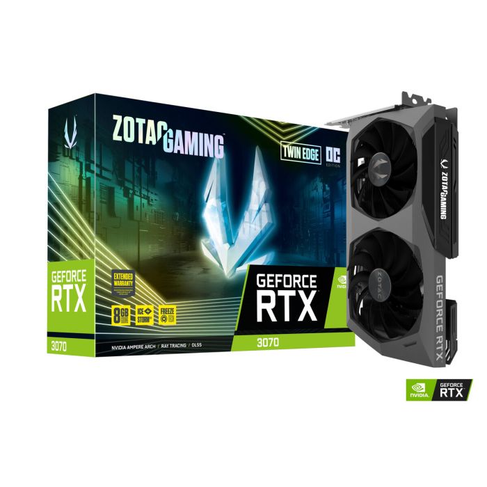 Tarjeta Gráfica Zotac GAMING GeForce RTX 3070 Twin Edge OC LHR 8 GB GDDR6 1 Tarjeta Gráfica Zotac GAMING GeForce RTX 3070 Twin Edge OC LHR 8 GB GDDR6 1