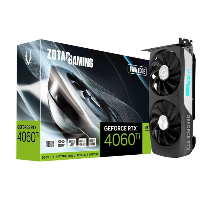 Tarjeta Gráfica Zotac GeForce RTX 4060 Ti 16 GB Geforce RTX 4060 Ti GDDR6 1