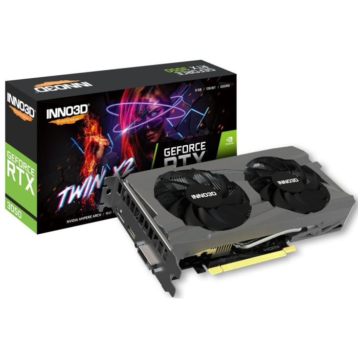 Tarjeta Gráfica INNO3D N30502-08D6-1711VA41 8 GB GDDR6 Nvidia GeForce RTX 3050 1