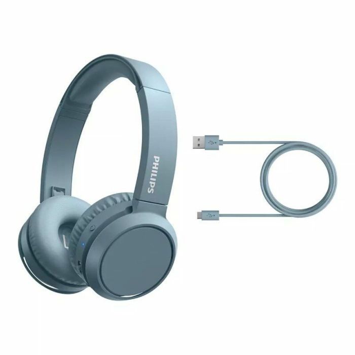 Auriculares con Micrófono Philips TAH4205BL/00 Azul 4