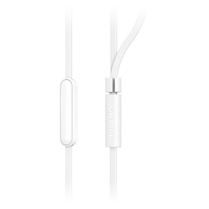 Auriculares Philips TAE1105WT/00 Blanco Silicona 2