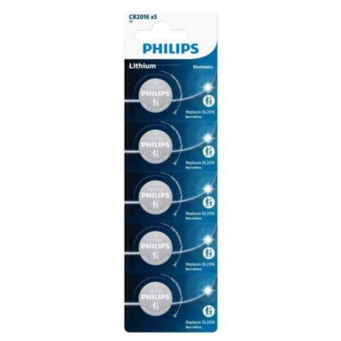 Pila de Botón de Litio Philips CR2016