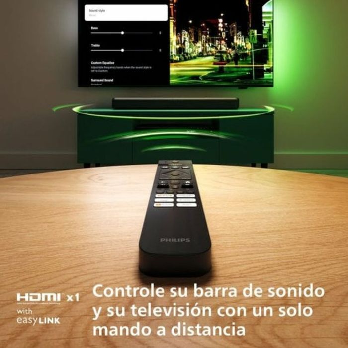 Barra de Sonido Philips TAB5109/10 Gris 60 W 3