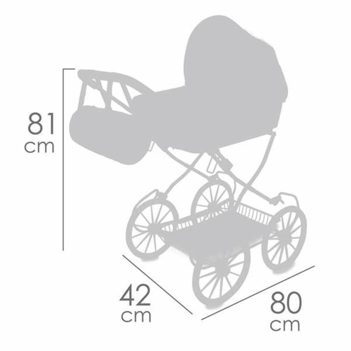 Carrito para Muñecas Decuevas Gala 38 x 65 x 60 cm 5 Carrito para Muñecas Decuevas Gala 38 x 65 x 60 cm 5