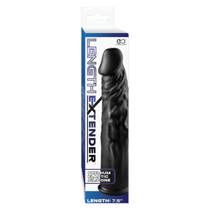 Funda para pene NMC Length extender Negro Ø 4,6 cm 1