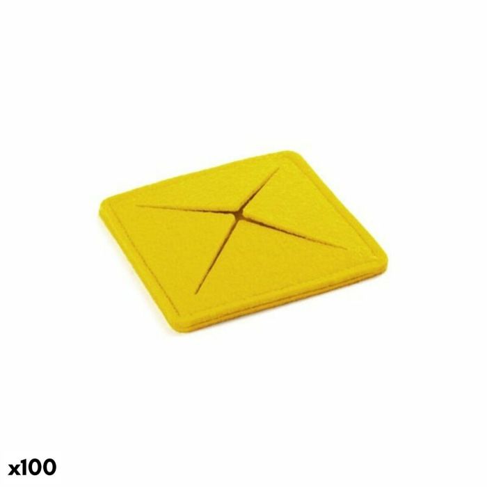 Mantel Individual Quid Vita Amarillo Plástico (Ø 38 cm)