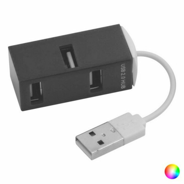 Hub USB 4 Puertos 143385 (30 unidades) 2
