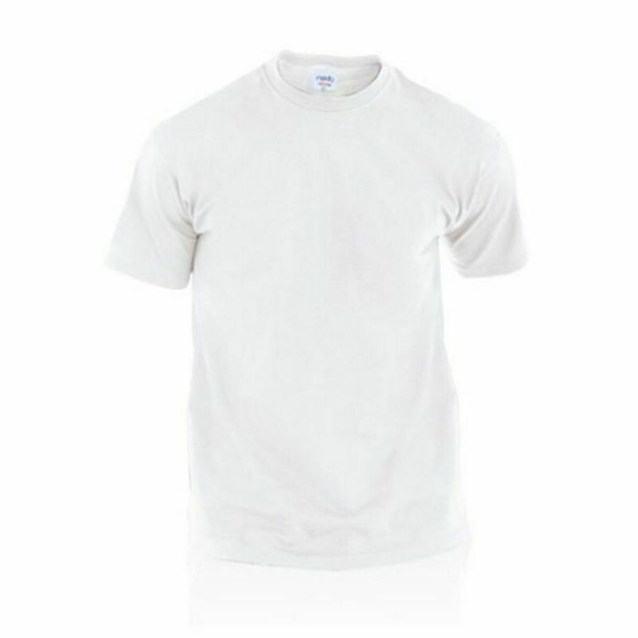 Camiseta de Manga Corta Unisex 144199 Blanco (10 Unidades) 1