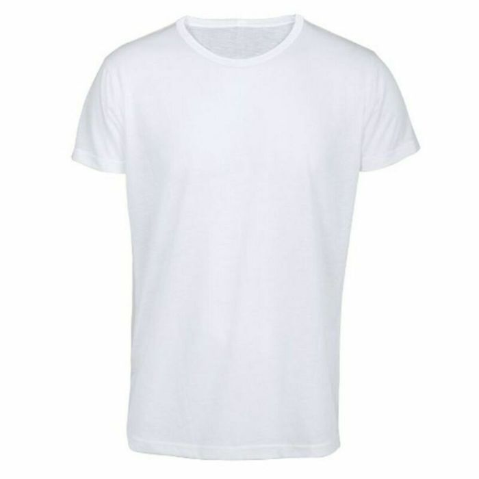 Camiseta de Manga Corta Unisex 145250 Blanco (10 Unidades) 1