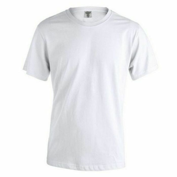 Camiseta de Manga Corta Unisex 145856 Blanco (10 Unidades) 1