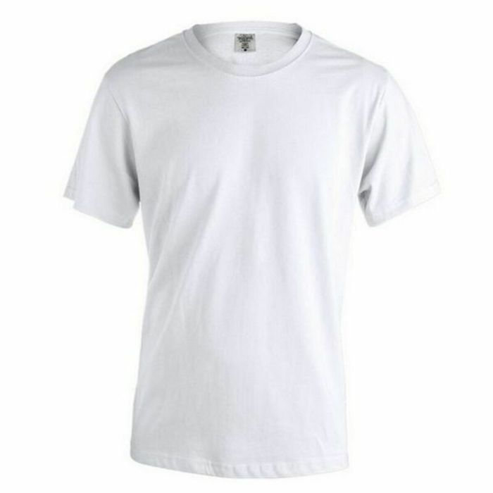 Camiseta de Manga Corta Unisex 145858 Blanco (10 Unidades) 1