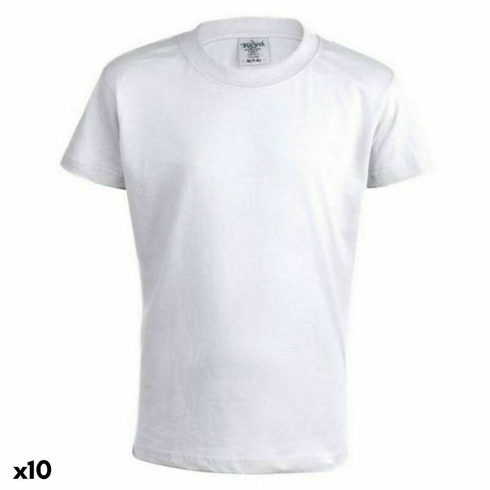 Camiseta de Manga Corta Infantil 145873 Blanco