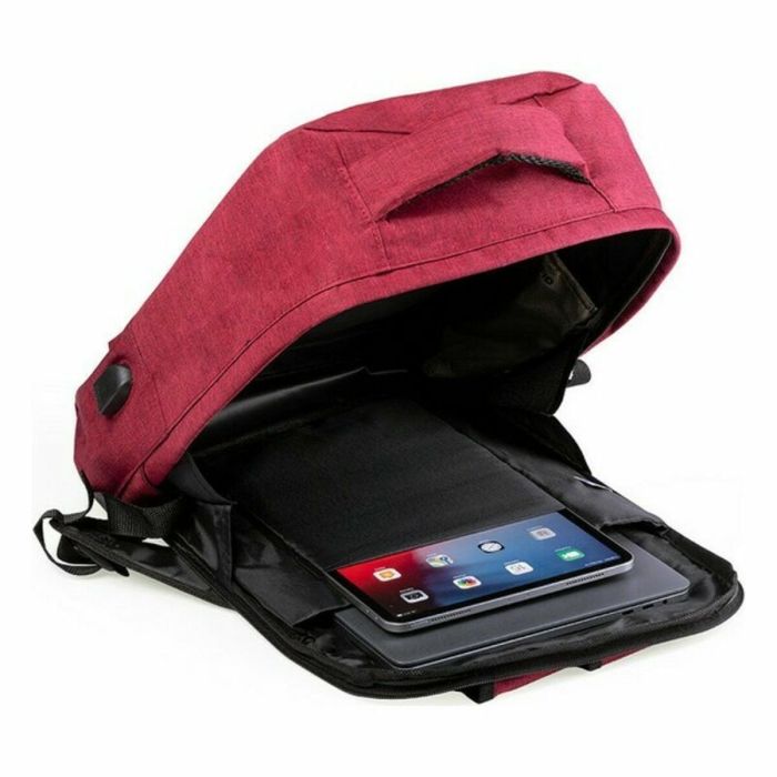 Mochila Antirrobo con USB y Compartimento para Tablet y Portátil Xtra Battery 146345 (30 unidades) 2