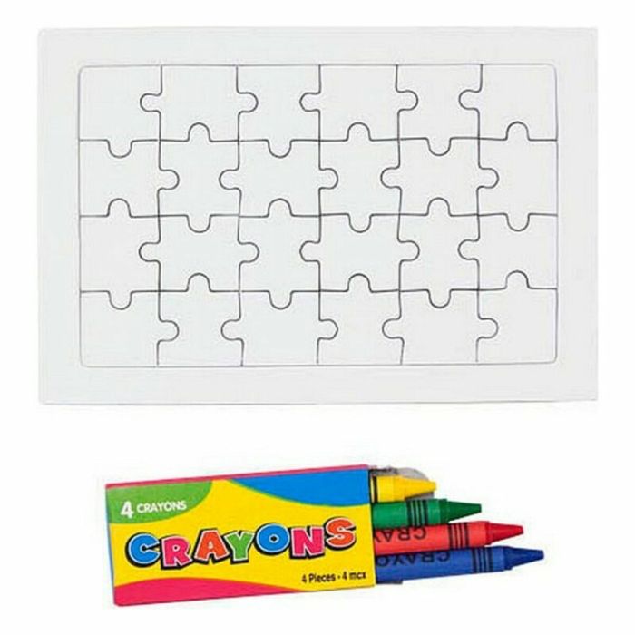 Puzzle para Colorear Under Bed Store 143301 (20 Unidades) 1