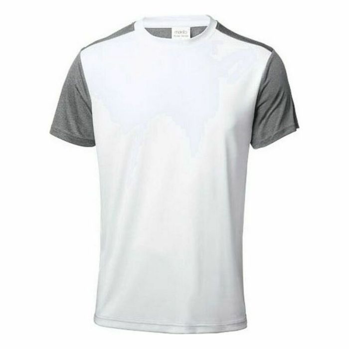 Camiseta de Manga Corta Hombre 146459 Blanco (10 Unidades) 1
