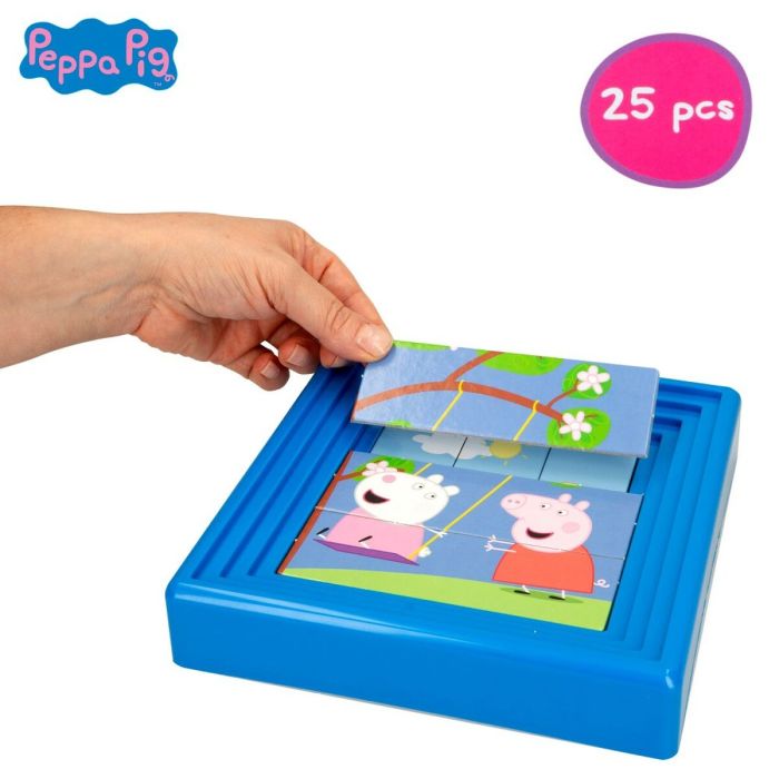 Puzzle Infantil Peppa Pig 25 Piezas 19 x 4 x 19 cm (6 Unidades) 5
