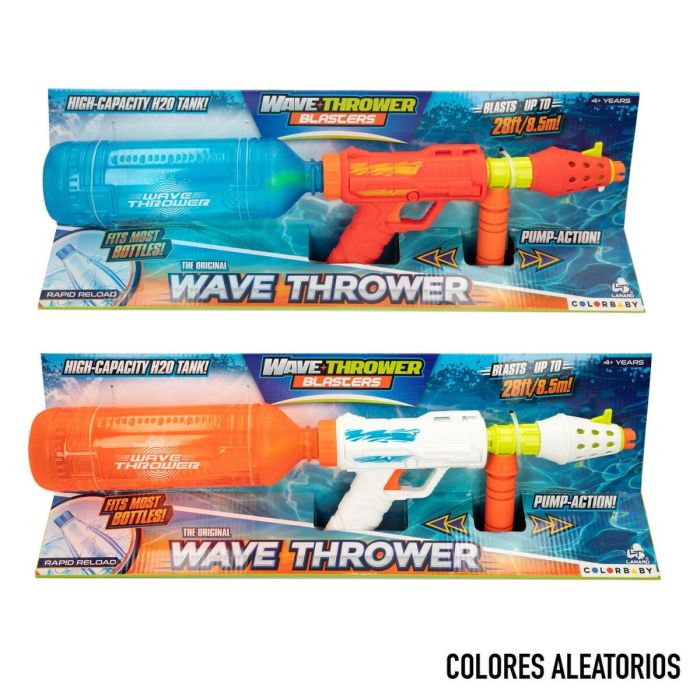 Pistola de Agua Wave Thrower Blaster 50 x 14 x 7 cm (6 Unidades) 1