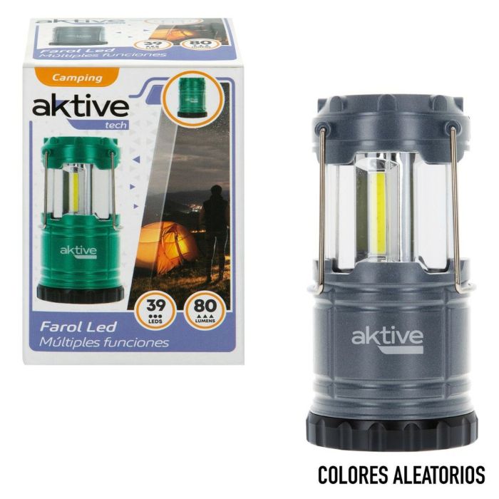 Farol LED Aktive Plástico (12 Unidades) 80 Lm 1