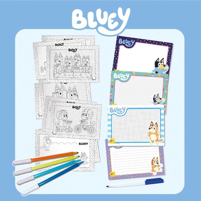 Set de Dibujo Bluey Pocket Drawing School (12 Unidades) 1