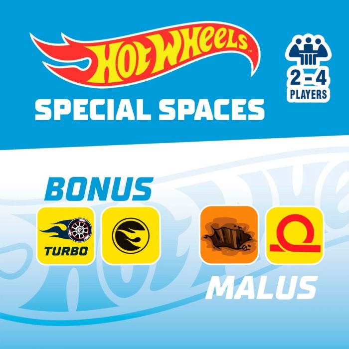 Juego de Mesa Hot Wheels Speed Race Game (6 Unidades) 2